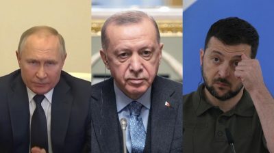Эрдоган предложил Путину провести встречу с Зеленским в Турции
Эрдоган предложил Путину провести встречу с Зеленским в Турции