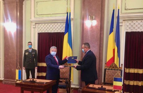 Украина и Румыния подписали межправительственное соглашение о военно-техническом сотрудничестве Украина и Румыния подписали межправительственное соглашение о военно-техническом сотрудничестве