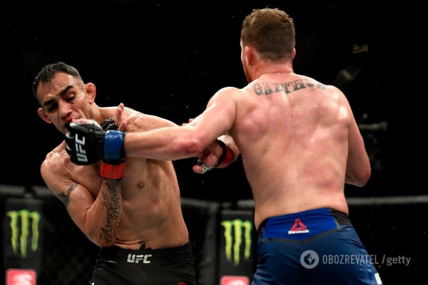 
Гэтжи сенсационно нокаутировал Фергюсона на UFC 249
 