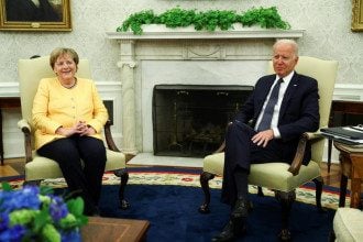 Канцлер Германии прибыла в Белый дом: переговоры Меркель-Байден стартовали
Канцлер Германии прибыла в Белый дом: переговоры Меркель-Байден стартовали