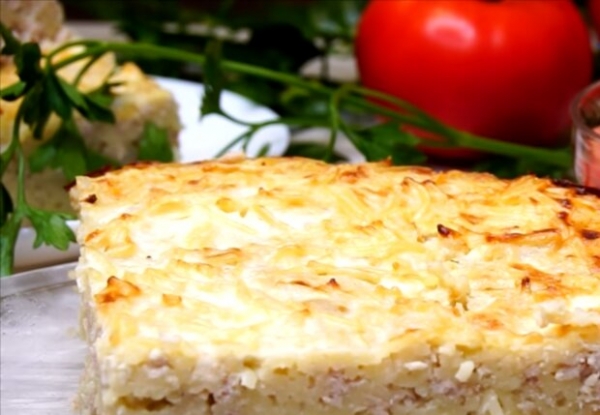 Рисовая запеканка с мясом, как в детском садике – минимум ингредиентов и максимум вкуса Рисовая запеканка с мясом, как в детском садике – минимум ингредиентов и максимум вкуса