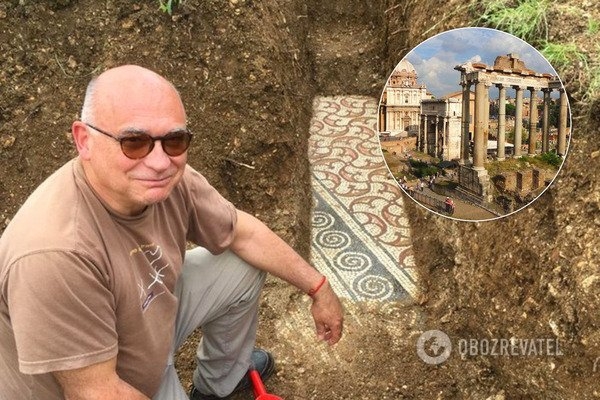 В Италии между виноградниками обнаружили уникальную древнеримскую мозаику
В Италии между виноградниками обнаружили уникальную древнеримскую мозаику