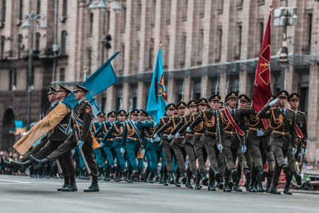 В Киеве состоялась генеральная репетиция парада ко Дню Независимости