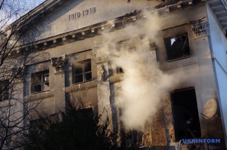 Власти Полтавщины просят оценить последствия пожара в историческом здании Власти Полтавщины просят оценить последствия пожара в историческом здании
