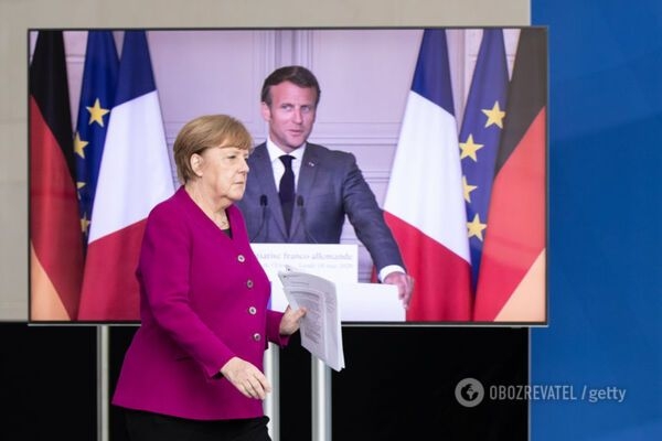 Меркель и Макрон призвали готовиться к новым пандемиям
Меркель и Макрон призвали готовиться к новым пандемиям