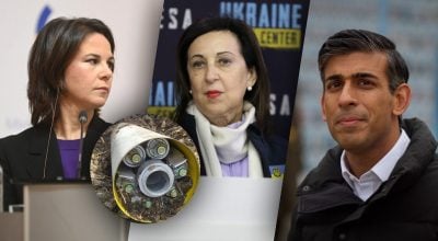 "Жест отчаяния": Захарова в панике устроила истерику из-за кассетных боеприпасов
"Жест отчаяния": Захарова в панике устроила истерику из-за кассетных боеприпасов