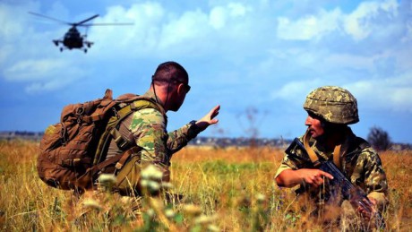 Российские наемники 8 раз обстреливали украинские позиции Российские наемники 8 раз обстреливали украинские позиции