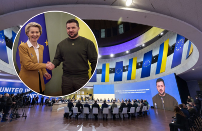 "Мы поражены": Урсула фон дер Ляйен оценила прогресс Украины на пути в ЕС
"Мы поражены": Урсула фон дер Ляйен оценила прогресс Украины на пути в ЕС