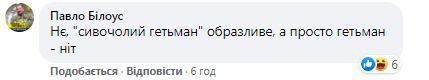Пропаганда России использует слово "гетман" против Украины – Вятрович
Пропаганда России использует слово "гетман" против Украины – Вятрович