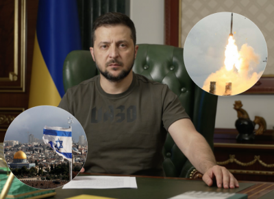 Зеленский обратился к Израилю: призвал сделать выбор между Киевом и Москвой и дать Украине ПВО
