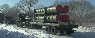 Россия направила в Беларусь два дивизионных ракетных комплекса - видео
Россия направила в Беларусь два дивизионных ракетных комплекса - видео