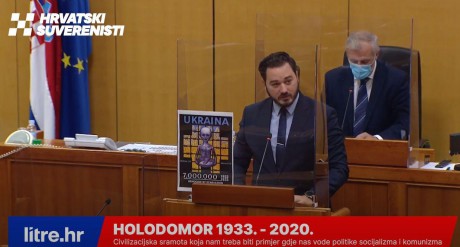 В парламенте Хорватии выступили с осуждением Голодомора и почтили его жертв В парламенте Хорватии выступили с осуждением Голодомора и почтили его жертв