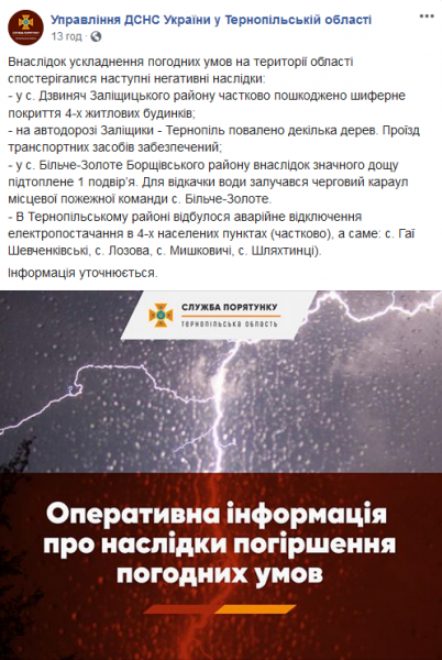 Украину накрыли мощнейшие бури: последствия непогоды
Украину накрыли мощнейшие бури: последствия непогоды