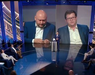 "Пещерное российское хамство": соратник Порошенко разругался с Добкиным в прямом эфире
