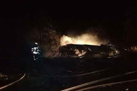 В авиакатастрофе под Харьковом выжили двое, у них тяжелые ожоги