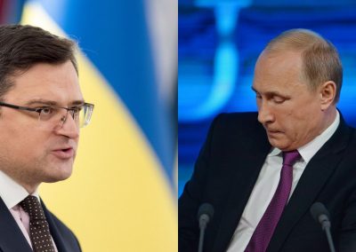 Поражение – единственный вариант для Путина, он не сможет победить Украину в войне – Кулеба
Поражение – единственный вариант для Путина, он не сможет победить Украину в войне – Кулеба