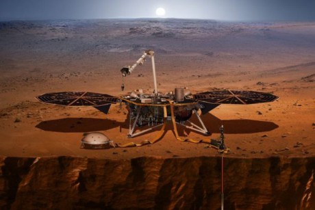 Благодаря работе зонда InSight ученые определили размер и состав ядра Марса Благодаря работе зонда InSight ученые определили размер и состав ядра Марса