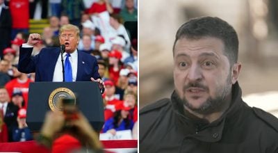 "Путем переговоров": Трамп рассказал, даст ли Путину оккупировать Украину
"Путем переговоров": Трамп рассказал, даст ли Путину оккупировать Украину