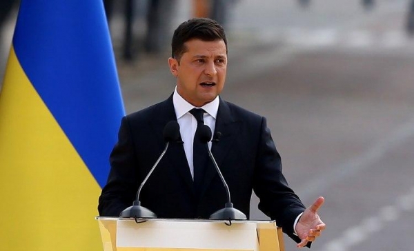 Зеленский рассказал, когда пройдут переговоры с Меркель, Макроном и Путиным по Донбассу
Зеленский рассказал, когда пройдут переговоры с Меркель, Макроном и Путиным по Донбассу