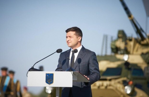 Зеленский в стиле Порошенко выкатил военные "перемогы" в одно место - "Много-много тысячелетий..." Зеленский в стиле Порошенко выкатил военные "перемогы" в одно место - "Много-много тысячелетий..."