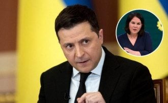 Отказ ФРГ от поставок оружия Украине и "срыв" встречи Зеленского с Бербок: Киев объяснил ситуацию
Отказ ФРГ от поставок оружия Украине и "срыв" встречи Зеленского с Бербок: Киев объяснил ситуацию