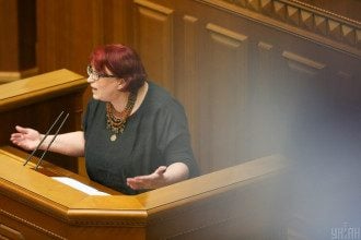 Нардепа Третьякову отстранили от заседаний Рады за цинизм насчет смерти Полякова
