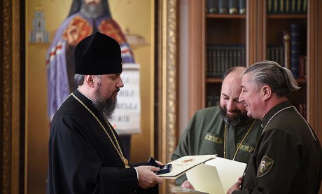 Митрополит Епифаний отметил военных капелланов