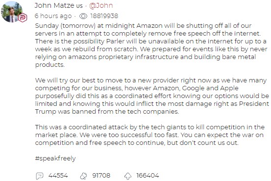 Компания Amazon нашла способ "дать подзатыльник" Трампу

                        