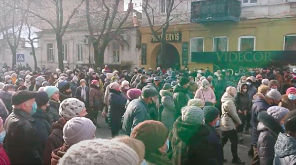 Антитарифный майдан начался в Мелитополе - видео Антитарифный майдан начался в Мелитополе - видео
