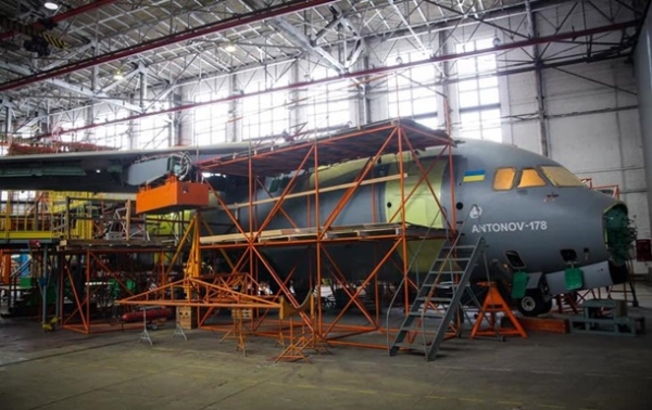 Антонов начал сборку трех Ан-178 для ВСУ Антонов начал сборку трех Ан-178 для ВСУ