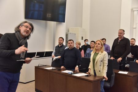 Во Львове создали хор из городских депутатов Во Львове создали хор из городских депутатов