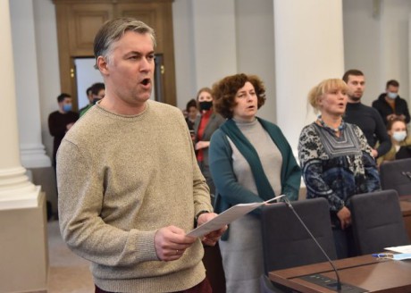 Во Львове создали хор из городских депутатов Во Львове создали хор из городских депутатов