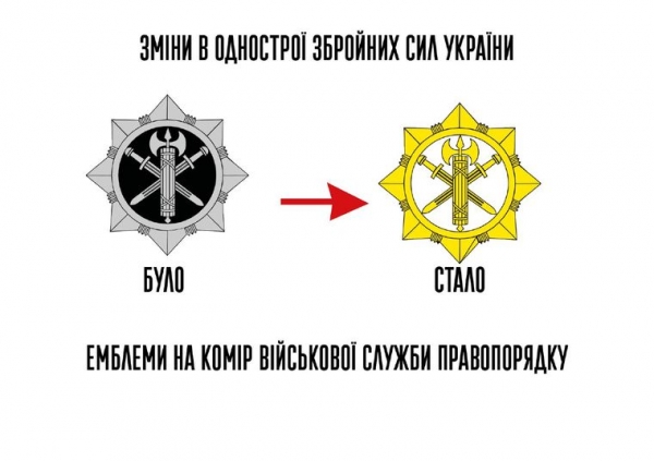 В ВСУ появились новые знаки и эмблемы В ВСУ появились новые знаки и эмблемы