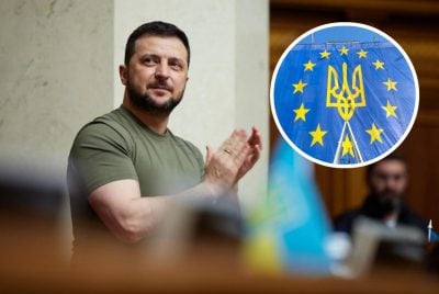 Мы избавились от клейма третьей страны – Зеленский о статусе кандидата в члены ЕС
Мы избавились от клейма третьей страны – Зеленский о статусе кандидата в члены ЕС