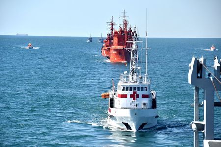 В акватории Черного моря состоялся сбор-поход национального флота ВМС ВСУ