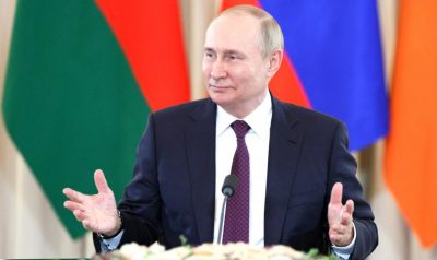 Переговоров с Путиным и нацистской Россией не будет – Зеленский
Переговоров с Путиным и нацистской Россией не будет – Зеленский