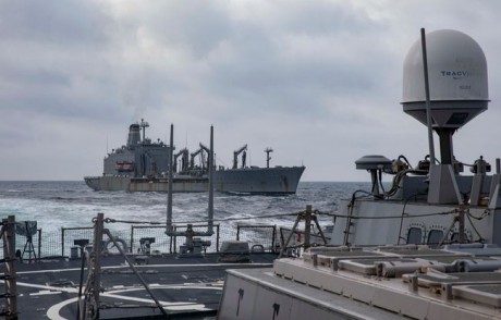 Украинские ВМС провели тренировку с кораблями США в Черном море