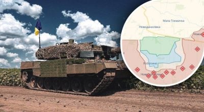 Контроль огнем над "коридором" в Крым все ближе, линии РФ рассыпаются – Подоляк
Контроль огнем над "коридором" в Крым все ближе, линии РФ рассыпаются – Подоляк