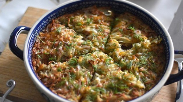 Белорусская кухня: рецепт картофельной бабки