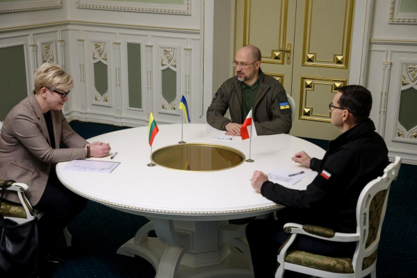 Украина, Польша и Литва призвали мир признать общей целью деоккупацию всей Украины
Украина, Польша и Литва призвали мир признать общей целью деоккупацию всей Украины