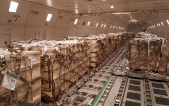 Пятая "птица" из США доставила в Украину боеприпасы из США
Пятая "птица" из США доставила в Украину боеприпасы из США