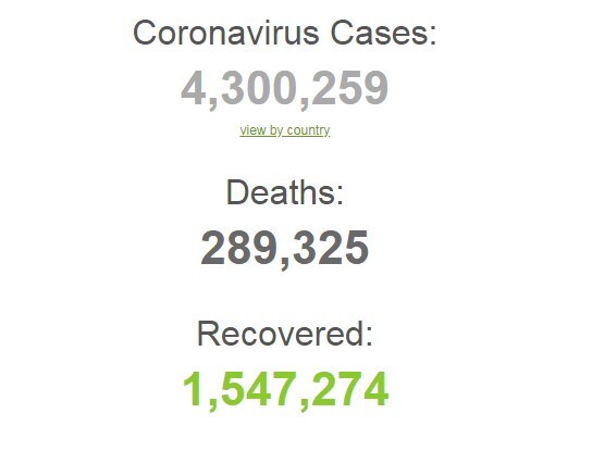 Пандемия COVID-19 не утихает, десятки тысяч новых больных по миру: статистика по коронавирусу на 12 мая. Постоянно обновляется
Пандемия COVID-19 не утихает, десятки тысяч новых больных по миру: статистика по коронавирусу на 12 мая. Постоянно обновляется