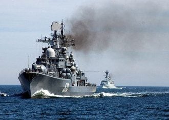 Россия согнала весь свой флот к Украине &ndash; ЦОС
