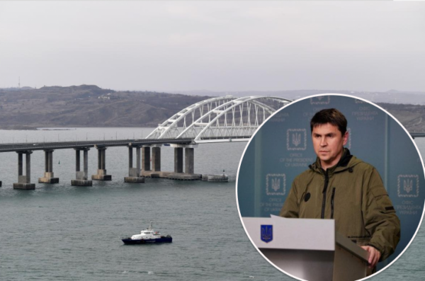 Россия может сама снести Крымский мост, но будет еще лучше, если работу выполнят ВСУ – Подоляк
Россия может сама снести Крымский мост, но будет еще лучше, если работу выполнят ВСУ – Подоляк