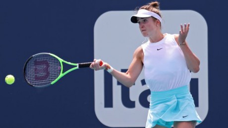 Свитолина победила россиянку и вышла в 1/8 финала турнира WTA в Майами Свитолина победила россиянку и вышла в 1/8 финала турнира WTA в Майами