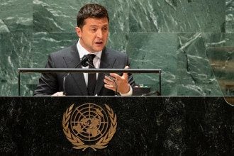 Зеленский рассказал, когда Украина планирует подписать с ЕС "промышленный безвиз"
Зеленский рассказал, когда Украина планирует подписать с ЕС "промышленный безвиз"