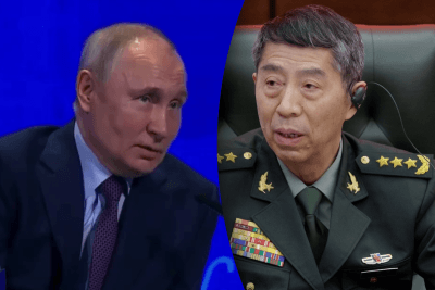 "Укрепляет мир во всем мире": глава Минобороны Китая возмутил циничным заявлением о Путине
"Укрепляет мир во всем мире": глава Минобороны Китая возмутил циничным заявлением о Путине