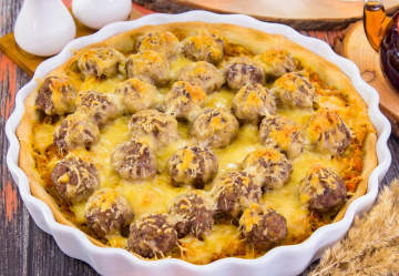 Фрикадельки не только в суп: рецепт пирога с капустой и мясными шариками - не останетс и крошечки Фрикадельки не только в суп: рецепт пирога с капустой и мясными шариками - не останетс и крошечки