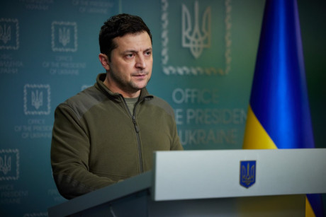 Действия оккупантов в украинских городах тянут на трибунал, - Зеленский Действия оккупантов в украинских городах тянут на трибунал, - Зеленский