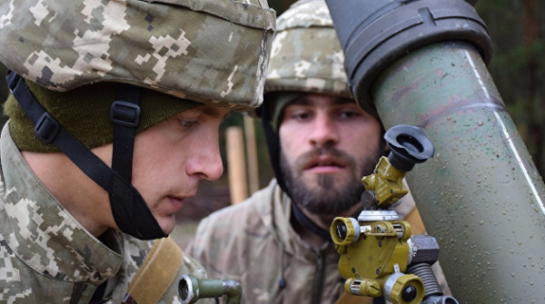 Конфликт в Донбассе. Украинские силовики выпустили более 30 мин по ДНР за сутки Конфликт в Донбассе. Украинские силовики выпустили более 30 мин по ДНР за сутки